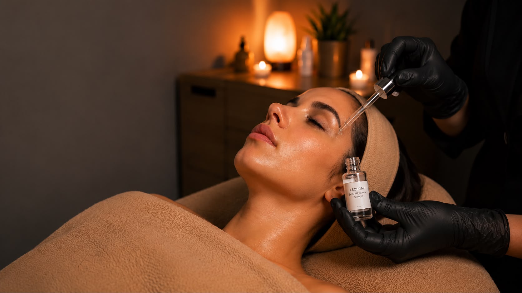 Trattamento viso di rigenerazione profonda con manipolo per biostimolazione